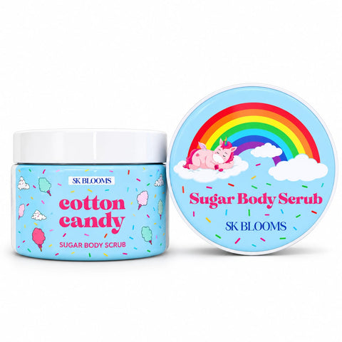 SK BLOOMS Coco Coffee Sugar Body Scrub – Exfoliating Body Scrub for Smooth, Soft & Glowing-Looking Skin for Women
